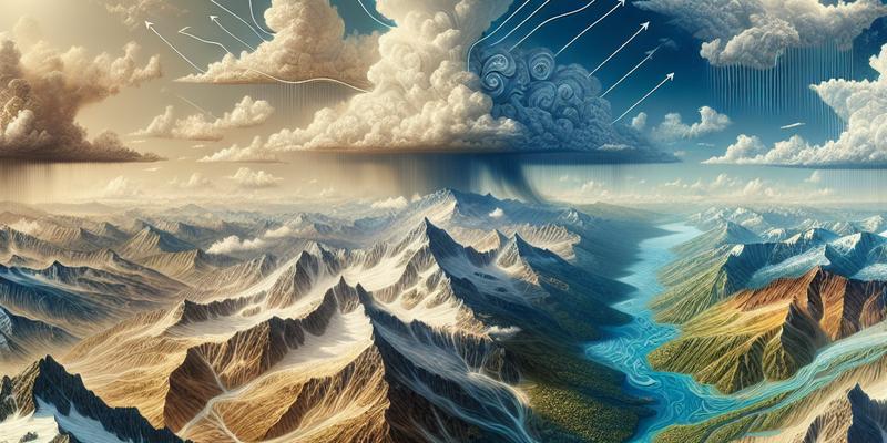 Géographie Physique : Reliefs, Climat et Hydrologie