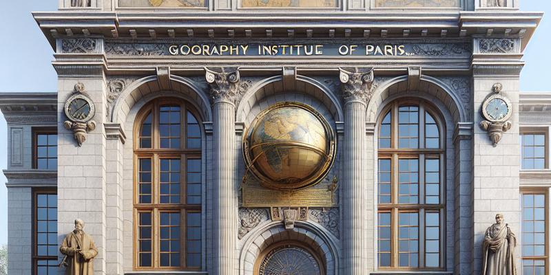 L'Institut de Géographie de Paris : Une Référence en Sciences Sociales